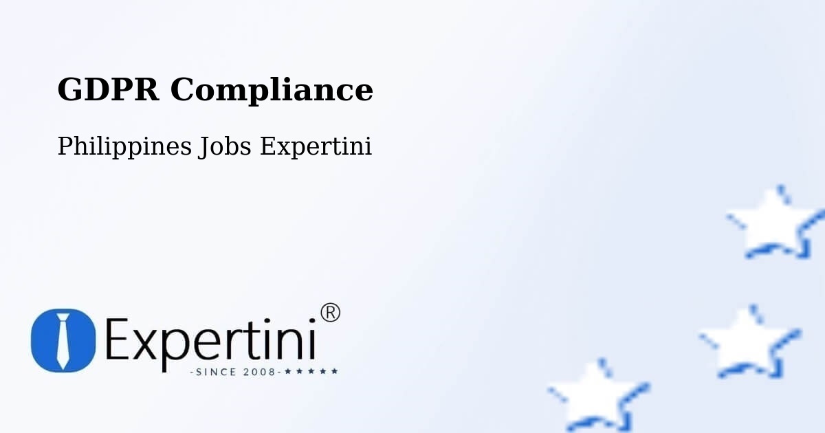 GDPR Compliance - Philippines Jobs Expertini